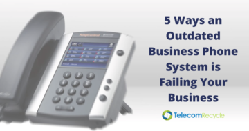 Outdated Business Phone System