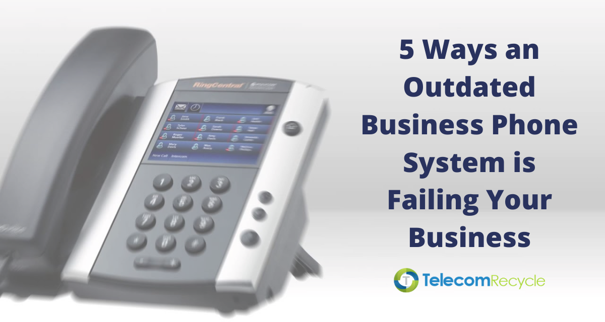 Outdated Business Phone System