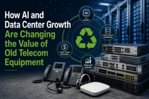 How AI and Data Center Growth Are Changing the Value of Old Telecom Equipment