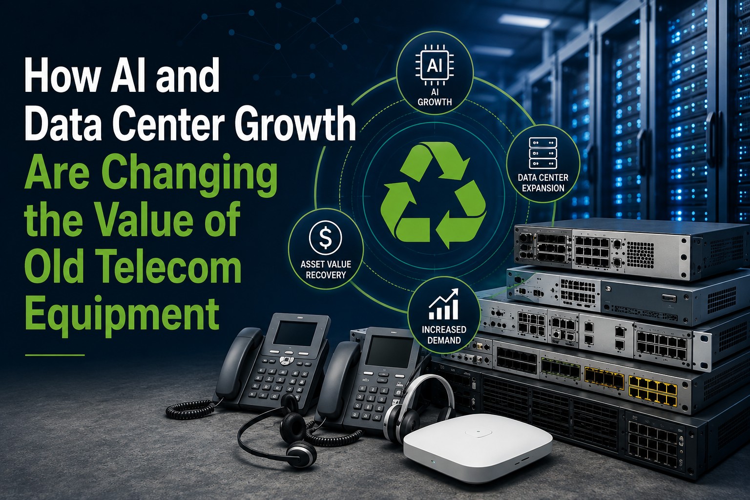 How AI and Data Center Growth Are Changing the Value of Old Telecom Equipment